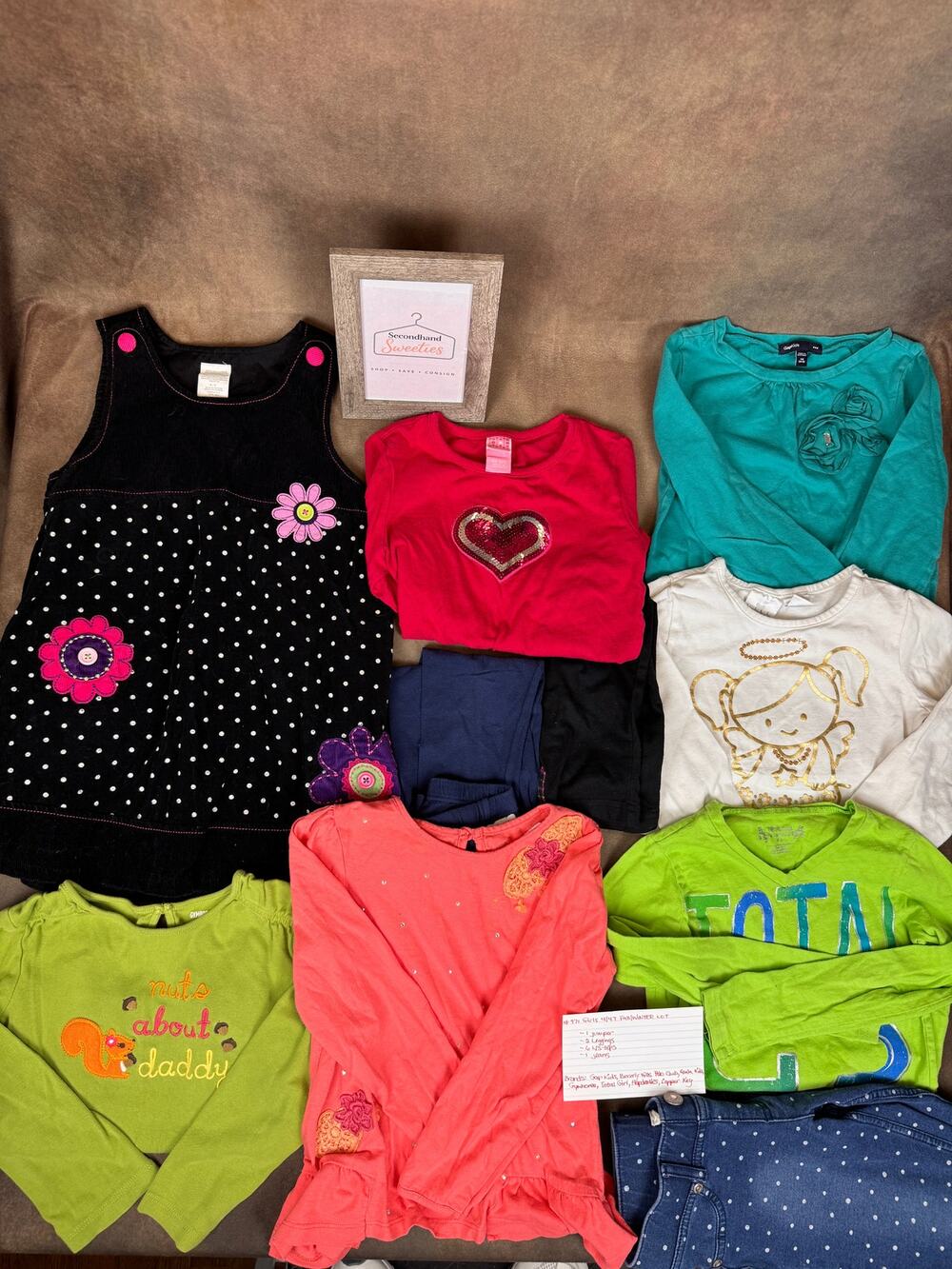 Girls 4/4T Fall Winter Clothing Lot Gap Gymboree & More #971